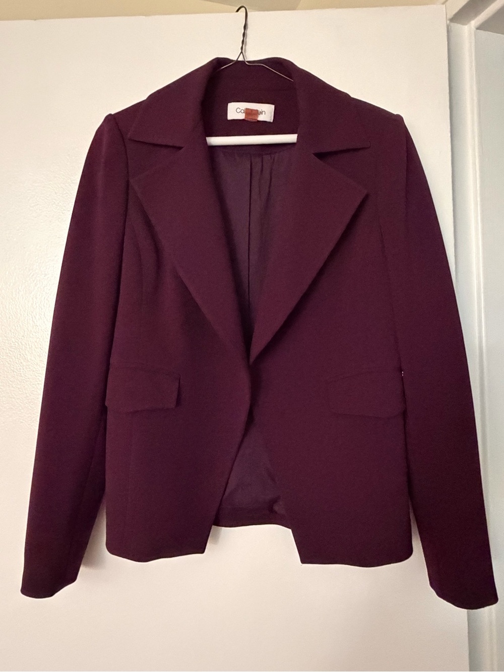 Calvin Klein set Women's Plum Blazer Jacket and pants